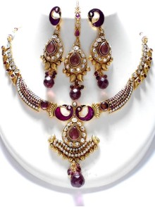 Polki Necklace Set